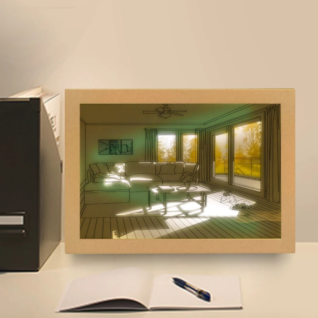 Cuadro de Luz Ambiente - Decorativo y limunioso para tu espacio.