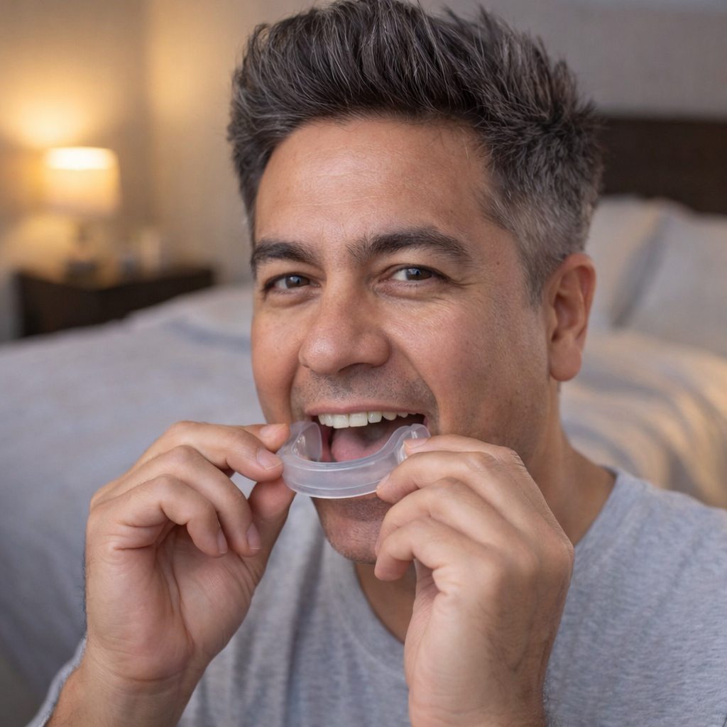 Placa Anti Bruxismo Apnea Y ronquido