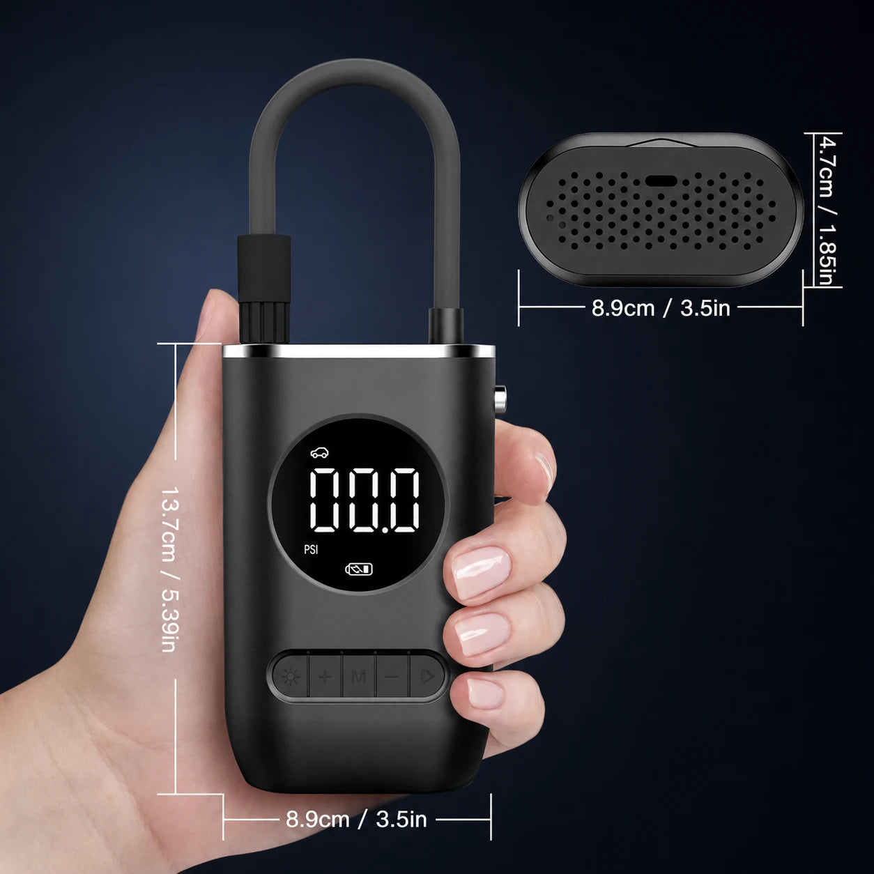 PressGo™ - Compresor de Aire Mini Eléctrico Portátil