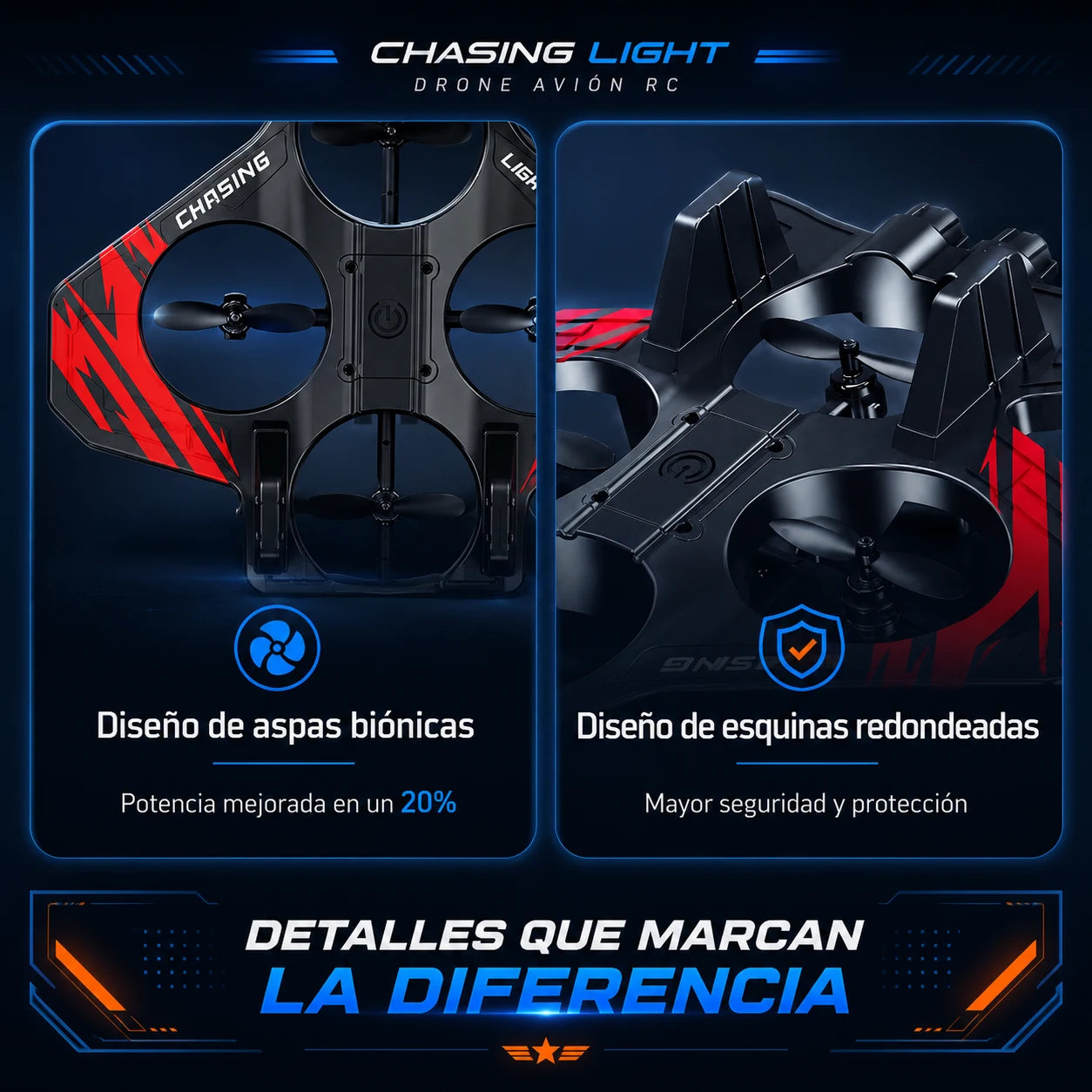 Dron Avion De Combate Con Control Remoto