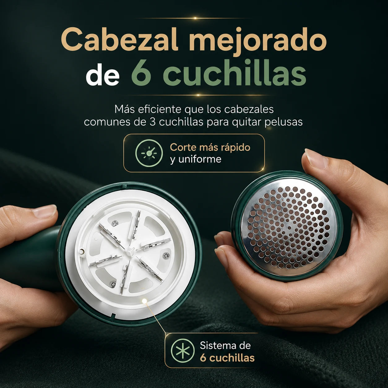 Renuva™ - Removedor de Pelusas Recargable USB