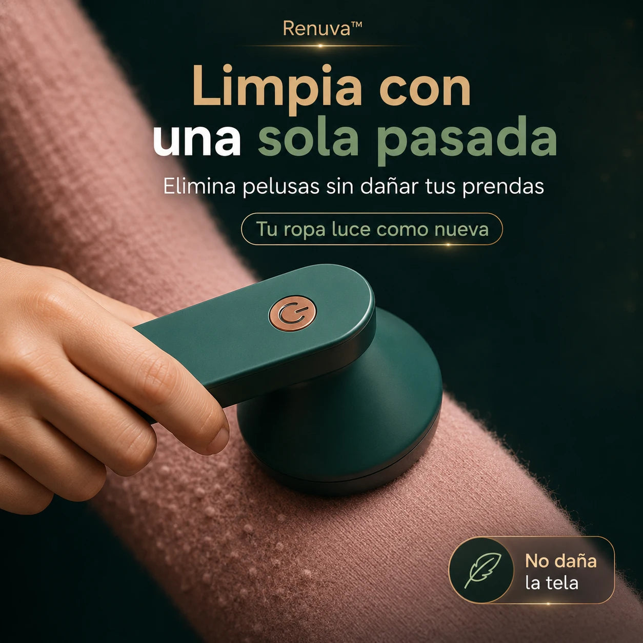 Renuva™ - Removedor de Pelusas Recargable USB