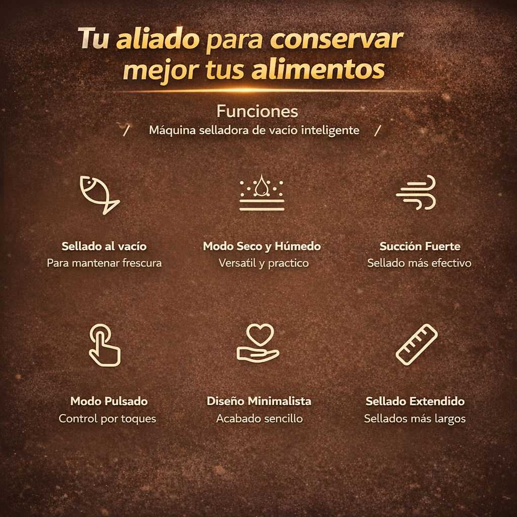 Vakoo™ - Sellador al Vacío Fácil y Rápido