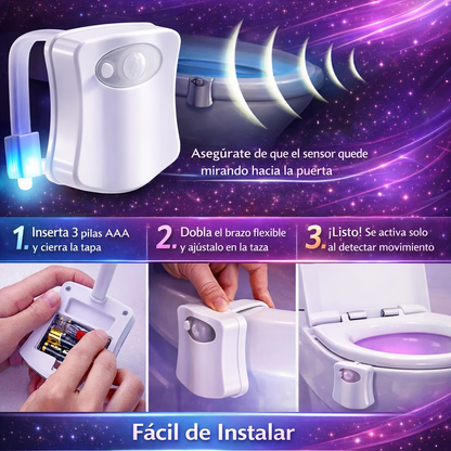 LumiLoo™ - Pack 2 Luces con Sensor para Inodoro