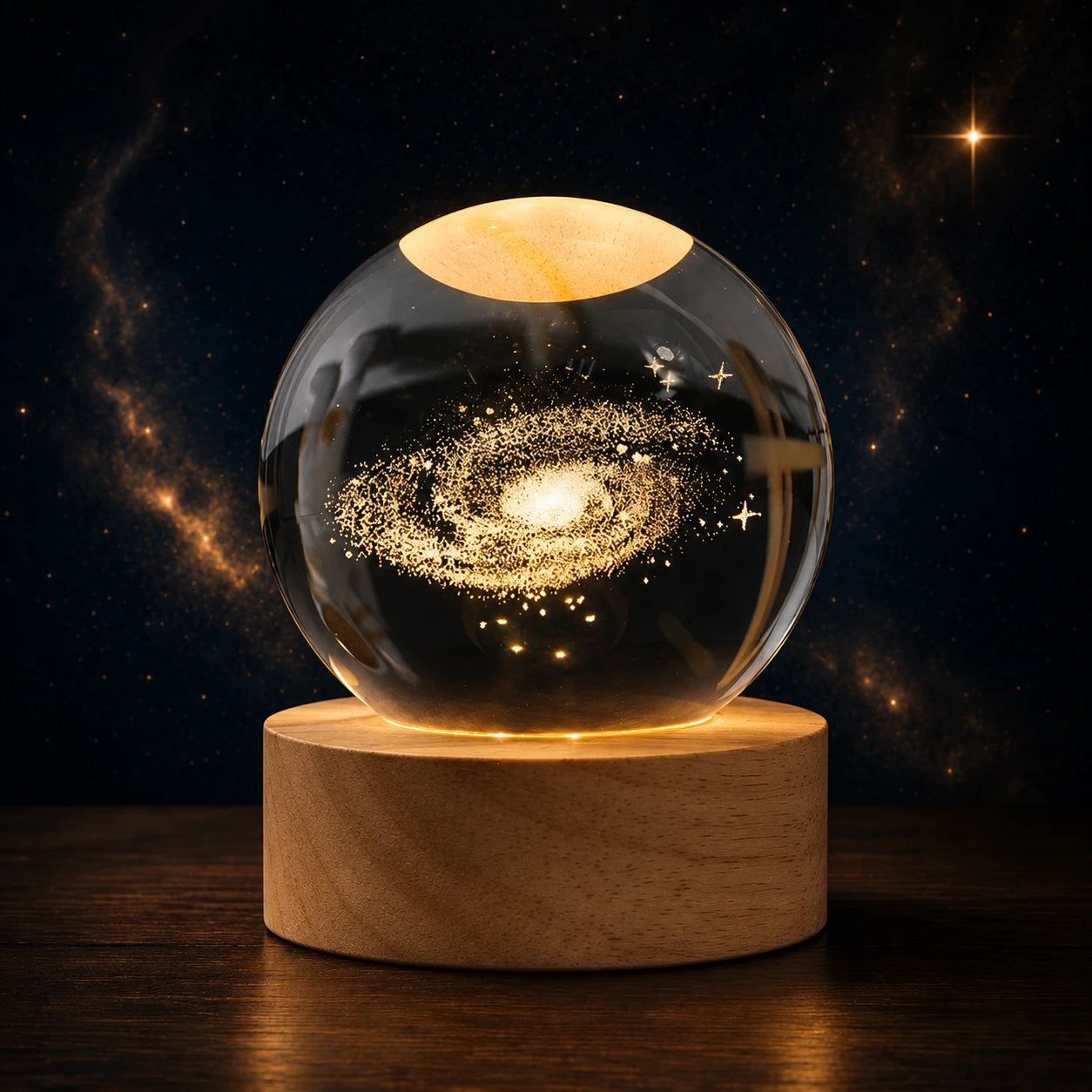GalaxyGlow™ — Pack 2 Lámparas Esferas Galácticas