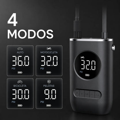 PressGo™ - Compresor de Aire Mini Eléctrico Portátil