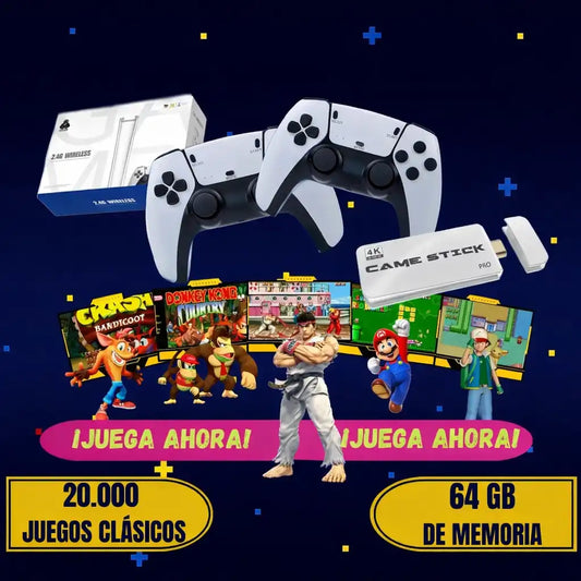 Consola Retro M15 - Juegos Clásicos y Nostalgia Pura