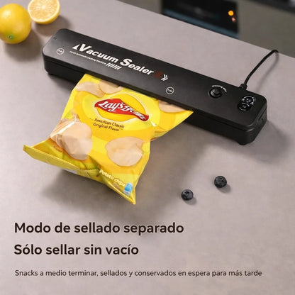 Vakoo™ - Sellador al Vacío Fácil y Rápido + Rollo Bolsa 5 Metros