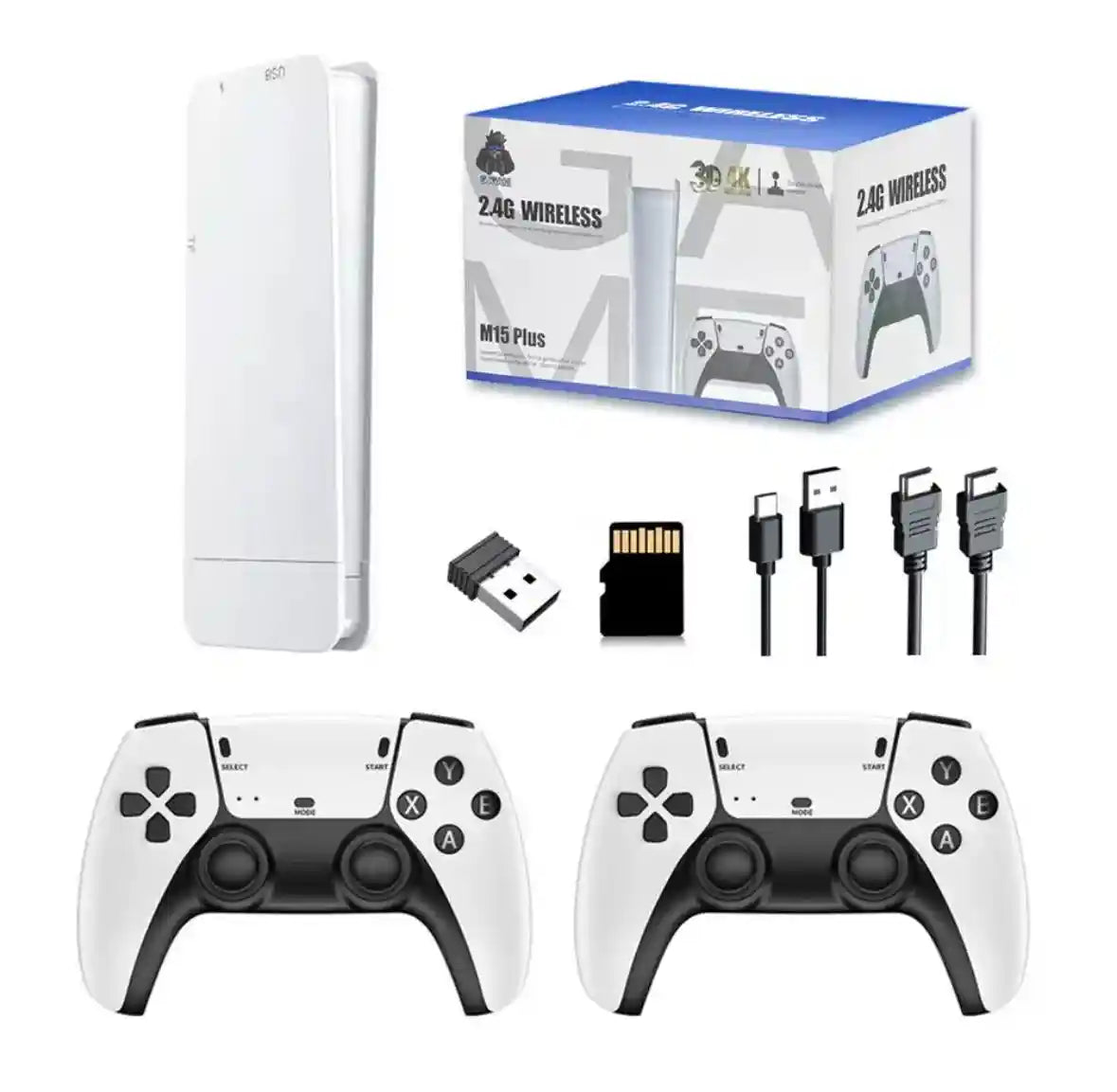 Consola Retro M15 - Juegos Clásicos y Nostalgia Pura