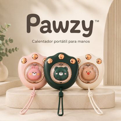 Pawzy™ Pack x2 — Calentadores de Manos USB con Diseño de Patita